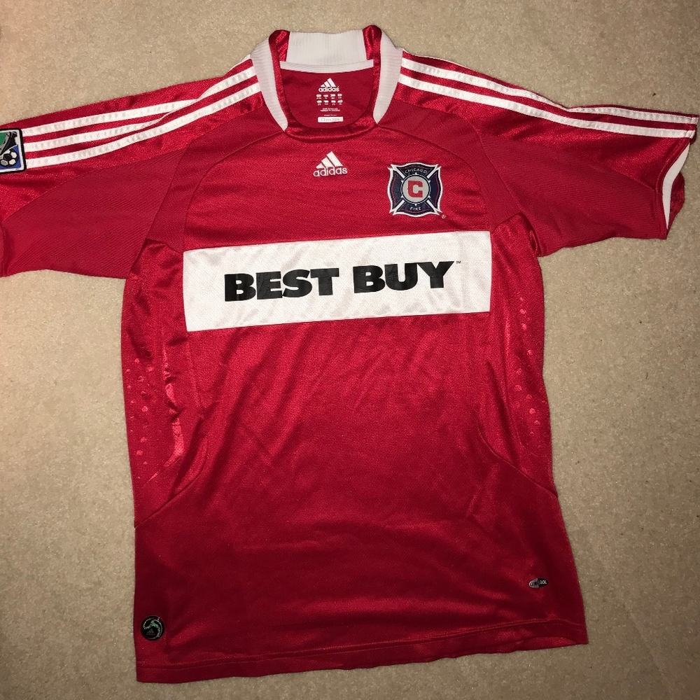 Chicago Fire Adidas Soccer Jersey